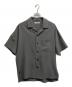 ATTACHMENT（アタッチメント）の古着「PEライトトロ オープンカラーシャツS/S」｜グレー