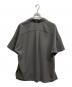 ATTACHMENT (アタッチメント) PEライトトロ オープンカラーシャツS/S グレー サイズ:1：8000円