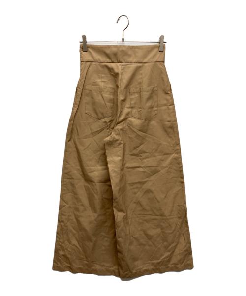 St.cecilia（セントセシリア）St.cecilia (セントセシリア) ハイウエストレースアップパンツ ベージュ サイズ:Mの古着・服飾アイテム