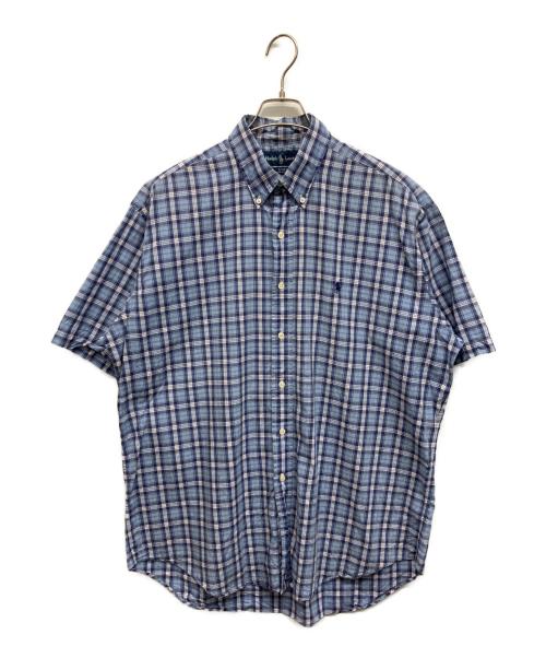 RALPH LAUREN（ラルフローレン）RALPH LAUREN (ラルフローレン) RALPH LAUREN チェックBDシャツ ブルー サイズ:Lの古着・服飾アイテム
