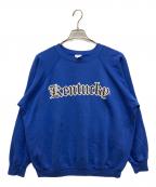 KENTUCKYケンタッキー）の古着「ラグランスウェット」｜ブルー