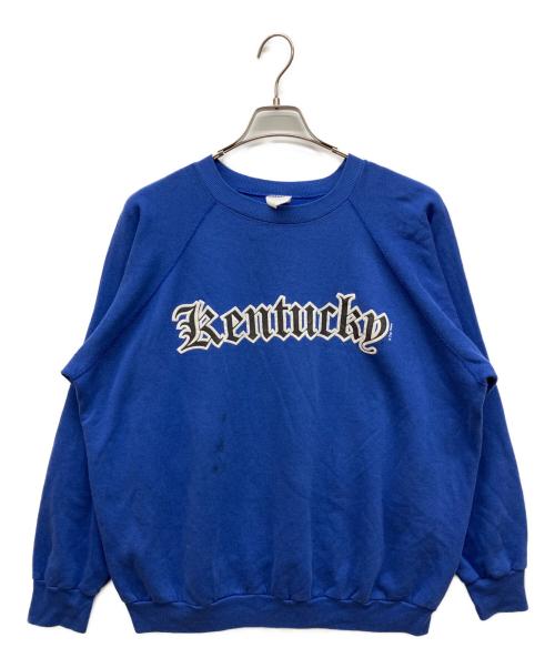 KENTUCKY（ケンタッキー） Kentucky (ケンタッキー) ラグランスウェット ブルー サイズ:-の古着・服飾アイテム