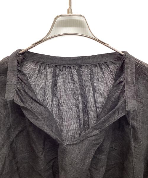 Plage（プラージュ）Plage (プラージュ) Plage LINEN MESH CAPE ブラック サイズ:Freeの古着・服飾アイテム