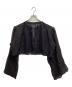 Plage（プラージュ）の古着「Plage LINEN MESH CAPE」｜ブラック