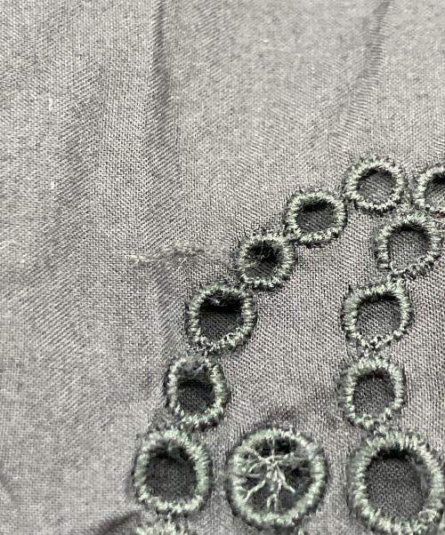 crinkle crinkle crinkle（クリンクル クリンクル クリンクル）crinkle crinkle crinkle (クリンクル クリンクル クリンクル) silk cotton hand pleats camisole ブラック サイズ:Freeの古着・服飾アイテム