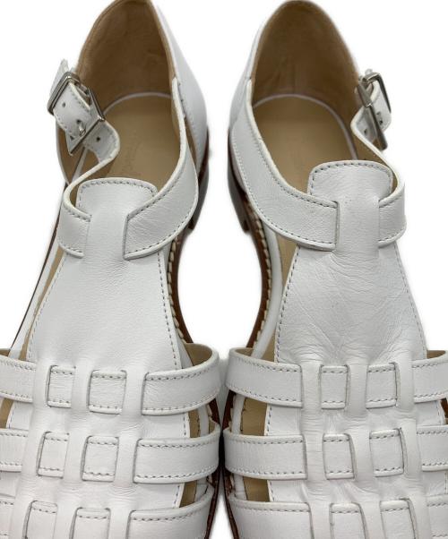 STEVEN ALAN（スティーブンアラン）STEVEN ALAN (スティーブンアラン) グルカサンダル ホワイト サイズ:35の古着・服飾アイテム