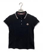 MONCLERモンクレール）の古着「MAGLIAポロシャツ」｜ブラック