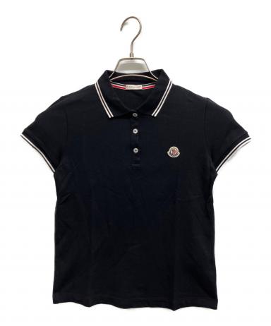 中古・古着通販】MONCLER (モンクレール) MAGLIAポロシャツ ブラック