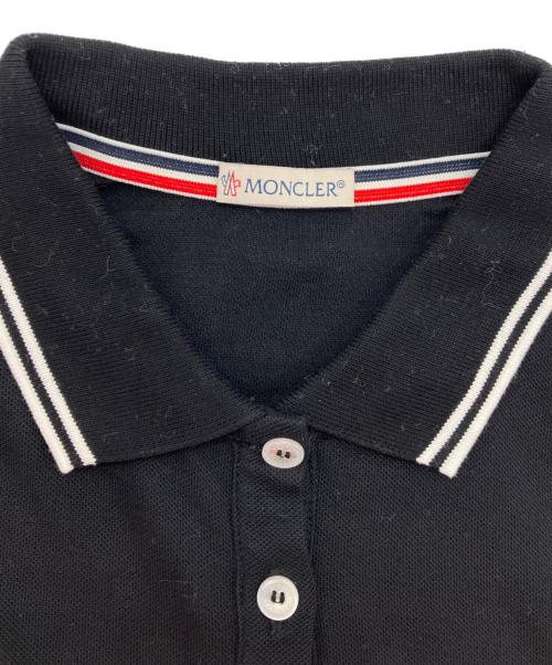 MONCLER（モンクレール）MONCLER (モンクレール) MAGLIAポロシャツ ブラック サイズ:XSの古着・服飾アイテム
