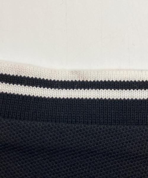 MONCLER（モンクレール）MONCLER (モンクレール) MAGLIAポロシャツ ブラック サイズ:XSの古着・服飾アイテム