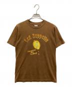 ALSTYLE APPAREL & ACTIVEWEARアレスタイルアパレル＆アクティブウェア）の古着「Led Zeppelin バンドtシャツ（レッド・ツェッペリン ）」｜ブラウン