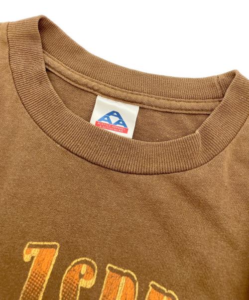 ALSTYLE APPAREL & ACTIVEWEAR（アレスタイルアパレル＆アクティブウェア）ALSTYLE APPAREL & ACTIVEWEAR (アレスタイルアパレル＆アクティブウェア) Led Zeppelin バンドtシャツ（レッド・ツェッペリン ） ブラウン サイズ:Sの古着・服飾アイテム