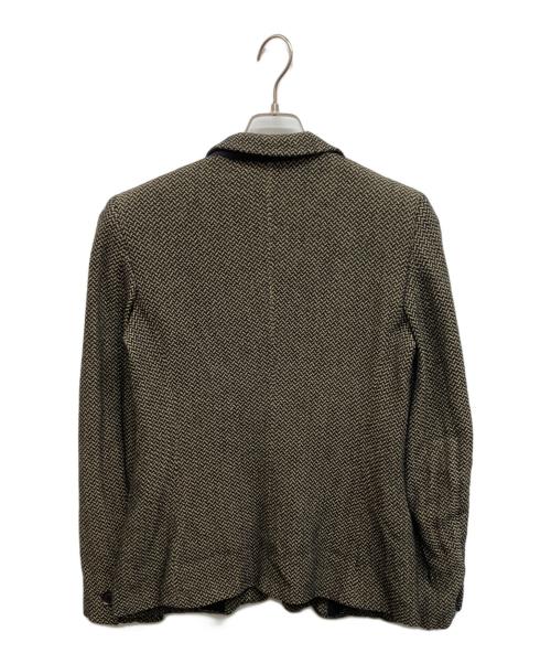 MaxMara（マックスマーラ）MaxMara (マックスマーラ) ヘリンボーン1Bテーラードジャケット ブラック サイズ:38の古着・服飾アイテム