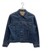 LEVI'Sリーバイス）の古着「60～70’s70505 4th デニムジャケット　BIG'E 黒カン　」｜インディゴ