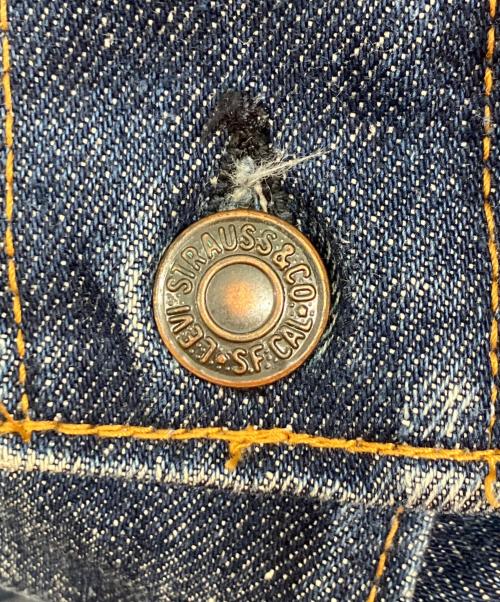 LEVI'S（リーバイス）LEVI'S (リーバイス)  60～70’s70505 4th デニムジャケット　BIG'E 黒カン　 インディゴ サイズ:不明(推定SIZE：42)の古着・服飾アイテム