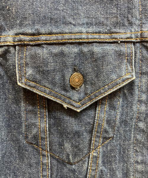 LEVI'S（リーバイス）LEVI'S (リーバイス)  60～70’s70505 4th デニムジャケット　BIG'E 黒カン　 インディゴ サイズ:不明(推定SIZE：42)の古着・服飾アイテム