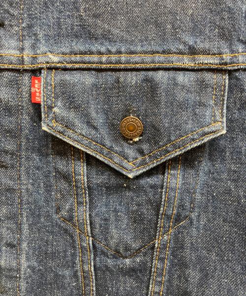 LEVI'S（リーバイス）LEVI'S (リーバイス)  60～70’s70505 4th デニムジャケット　BIG'E 黒カン　 インディゴ サイズ:不明(推定SIZE：42)の古着・服飾アイテム