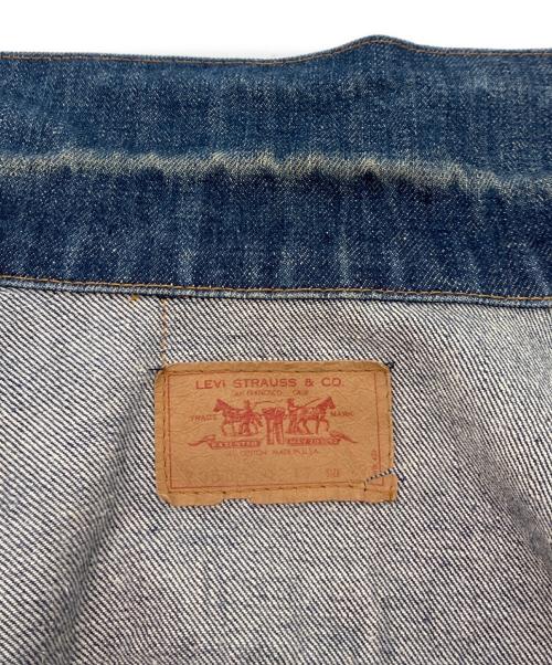 LEVI'S（リーバイス）LEVI'S (リーバイス)  60～70’s70505 4th デニムジャケット　BIG'E 黒カン　 インディゴ サイズ:不明(推定SIZE：42)の古着・服飾アイテム