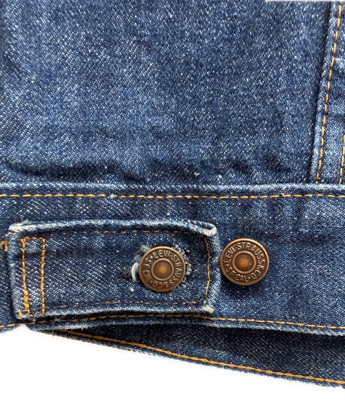 LEVI'S（リーバイス）LEVI'S (リーバイス)  60～70’s70505 4th デニムジャケット　BIG'E 黒カン　 インディゴ サイズ:不明(推定SIZE：42)の古着・服飾アイテム