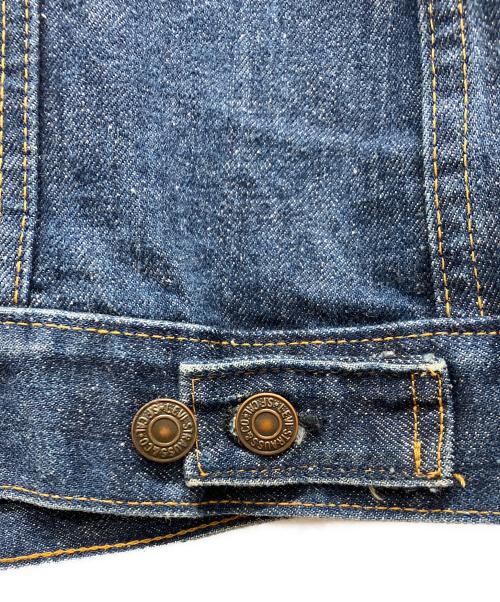 LEVI'S（リーバイス）LEVI'S (リーバイス)  60～70’s70505 4th デニムジャケット　BIG'E 黒カン　 インディゴ サイズ:不明(推定SIZE：42)の古着・服飾アイテム
