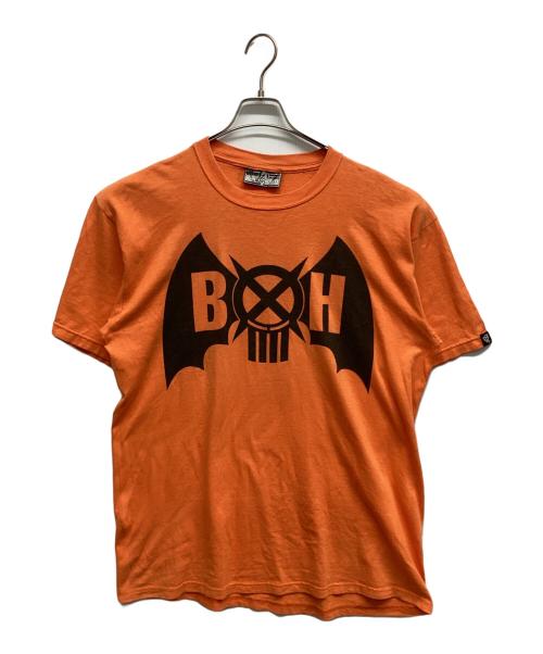 BOUNTY HUNTER（バウンティハンター）BOUNTY HUNTER (バウンティハンター) プリントTシャツ オレンジ サイズ:XLの古着・服飾アイテム
