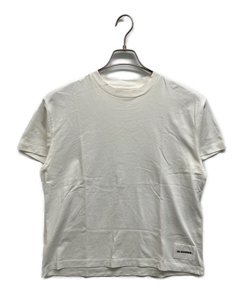 JIL SANDER+（ジルサンダープラス）JIL SANDER+ (ジルサンダープラス) 半袖カットソー ホワイト サイズ:Mの古着・服飾アイテム