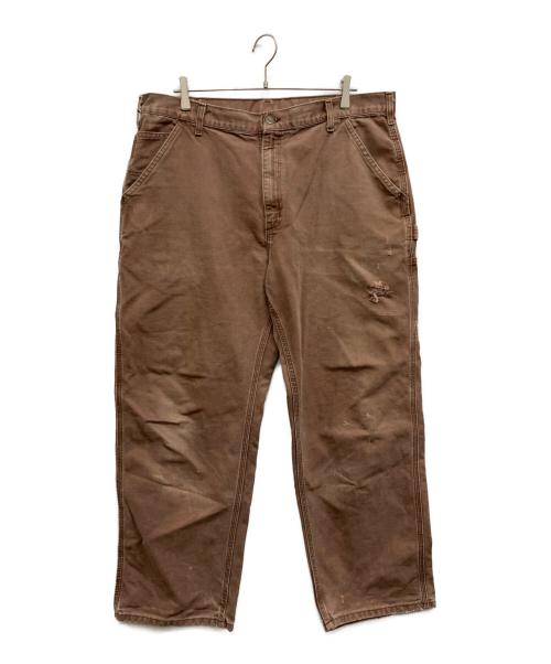 CarHartt（カーハート）CarHartt (カーハート) ダックペインターパンツ ブラウン サイズ:38の古着・服飾アイテム