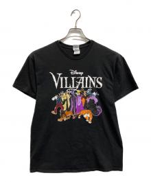 DELTA（デルタ）の古着「Disney Villains プリントTシャツ」｜ブラック
