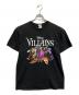 DELTA（デルタ）の古着「Disney Villains プリントTシャツ」｜ブラック