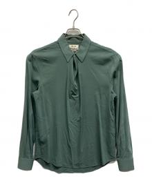 Acne studios（アクネ ストゥディオズ）の古着「stune tech シャツ」｜グリーン