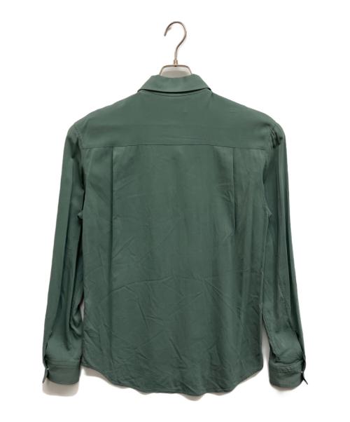 Acne studios（アクネ ストゥディオズ）ACNE STUDIOS (アクネ ストゥディオズ) stune tech シャツ グリーン サイズ:46の古着・服飾アイテム