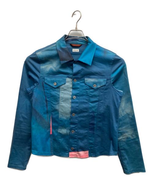 PAUL SMITH（ポールスミス）PAUL SMITH (ポールスミス) グラデーショントラッカージャケット ブルー サイズ:Mの古着・服飾アイテム