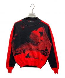 shoop×Kishin Shinoyama（シュープ×篠山紀信）の古着「28 GIRLS JACQUARD JUMPER」｜レッド