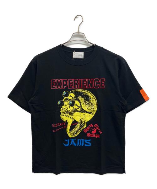 Black Weirdos（ブラック ウィドース）Black Weirdos (ブラック ウィドース) EXPERIENCE TEE ブラック サイズ:Lの古着・服飾アイテム