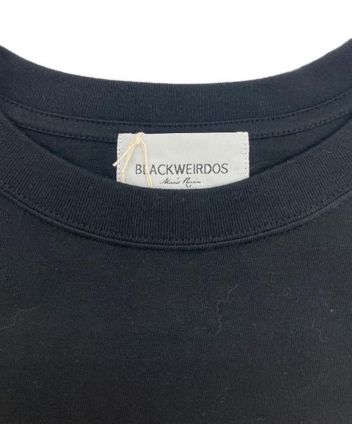 Black Weirdos（ブラック ウィドース）Black Weirdos (ブラック ウィドース) EXPERIENCE TEE ブラック サイズ:Lの古着・服飾アイテム