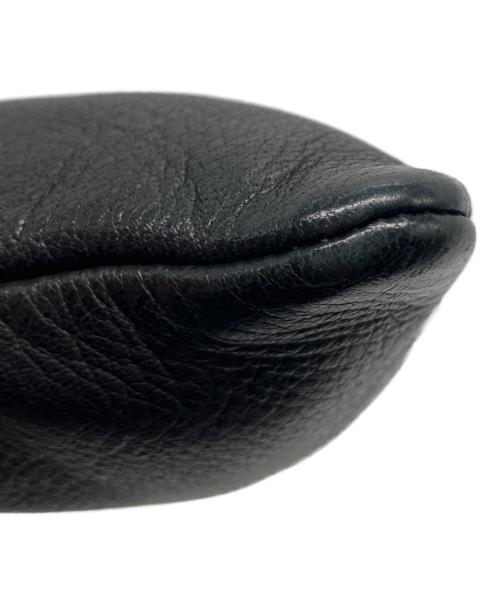 Aeta（アエタ）Aeta (アエタ) DEER LEATHER FLAT POUCH SHOULDER ブラック サイズ:下記参照の古着・服飾アイテム