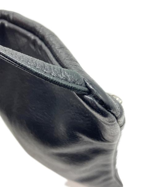 Aeta（アエタ）Aeta (アエタ) DEER LEATHER FLAT POUCH SHOULDER ブラック サイズ:下記参照の古着・服飾アイテム