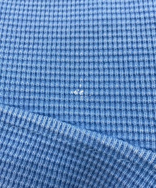 EMESTUDIOS（-）EMESTUDIOS (-) サーマルジップフーディ ブルー サイズ:Lの古着・服飾アイテム