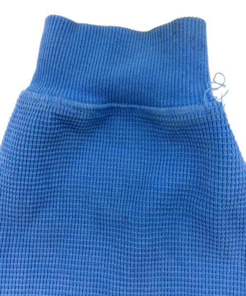 EMESTUDIOS（-）EMESTUDIOS (-) サーマルジップフーディ ブルー サイズ:Lの古着・服飾アイテム