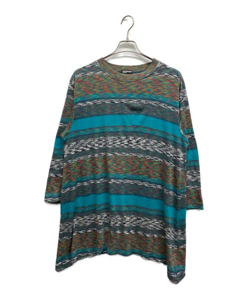 missoni（ミッソーニ）MISSONI (ミッソーニ) 総柄チュニックカットソー マルチカラー サイズ:Freeの古着・服飾アイテム