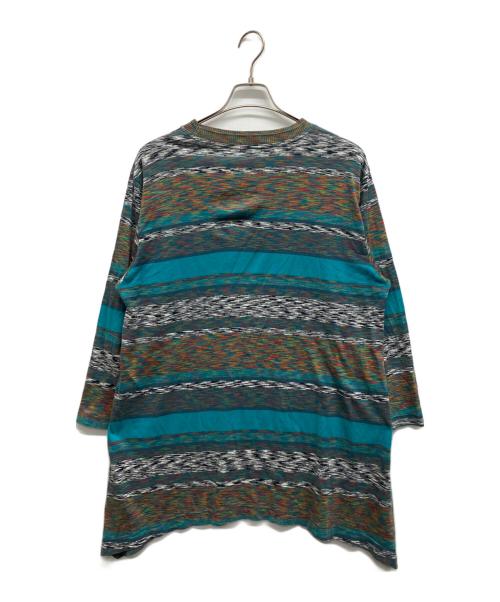 missoni（ミッソーニ）MISSONI (ミッソーニ) 総柄チュニックカットソー マルチカラー サイズ:Freeの古着・服飾アイテム