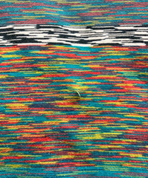 missoni（ミッソーニ）MISSONI (ミッソーニ) 総柄チュニックカットソー マルチカラー サイズ:Freeの古着・服飾アイテム