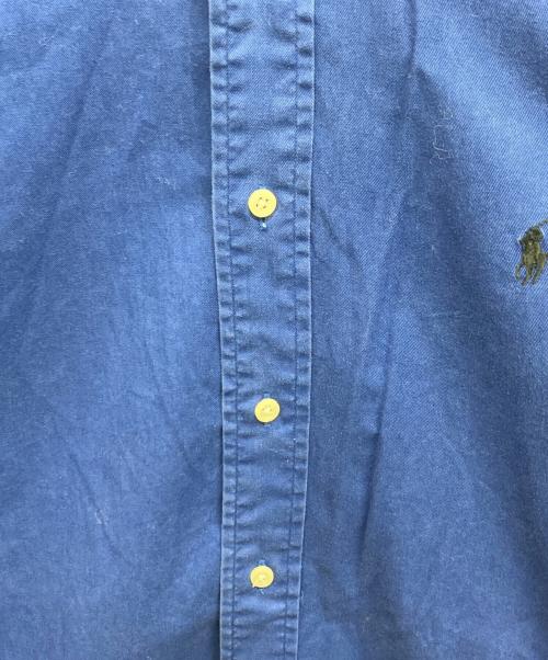 RALPH LAUREN（ラルフローレン）RALPH LAUREN (ラルフローレン)  BLAIRE　ボタンダウンシャツ ブルー サイズ:XLの古着・服飾アイテム