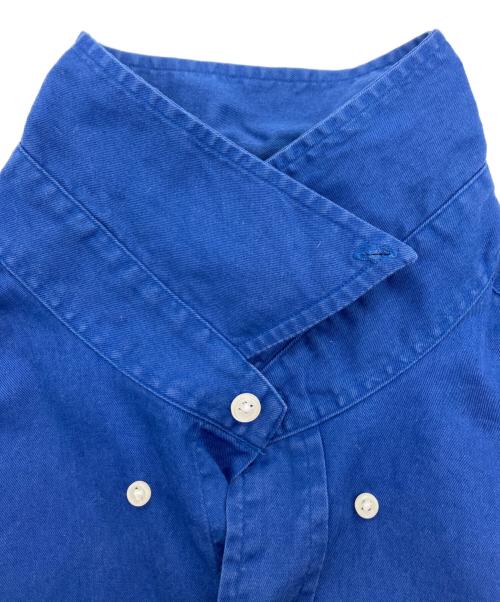 RALPH LAUREN（ラルフローレン）RALPH LAUREN (ラルフローレン)  BLAIRE　ボタンダウンシャツ ブルー サイズ:XLの古着・服飾アイテム