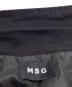 中古・古着 MSG (エムエスジー) ファイヤーマンショート丈ダックジャケット ブラック サイズ:M：5000円
