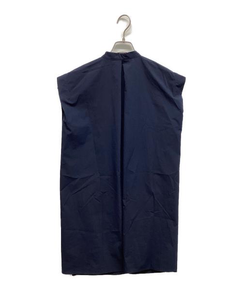 Ameri（アメリ）Ameri (アメリ) MEDI BUTTON TUNIC SHIRT ネイビー サイズ:Freeの古着・服飾アイテム