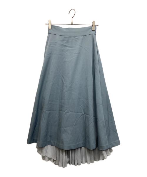 Ameri（アメリ）AMERI (アメリ) AMERI 2WAY PLEATS PANTS スカイブルー サイズ:Sの古着・服飾アイテム