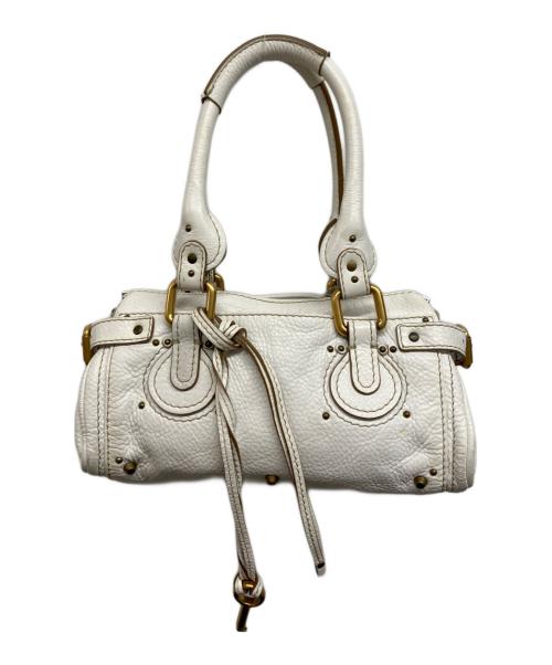 Chloe（クロエ）Chloe (クロエ) パディントンMINIハンドバッグ ホワイト サイズ:下記参照の古着・服飾アイテム