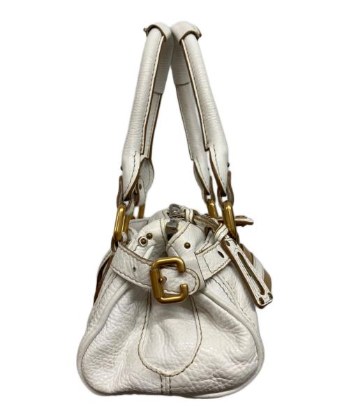 Chloe（クロエ）Chloe (クロエ) パディントンMINIハンドバッグ ホワイト サイズ:下記参照の古着・服飾アイテム