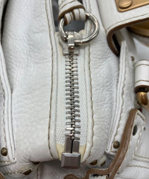 Chloe（クロエ）Chloe (クロエ) パディントンMINIハンドバッグ ホワイト サイズ:下記参照の古着・服飾アイテム